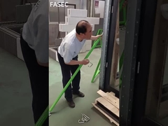 Instalación de soportes de acero