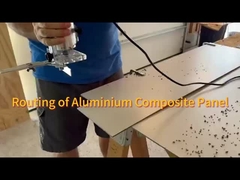 Revestimiento de metal de aluminio plano duradero con color mate sólido