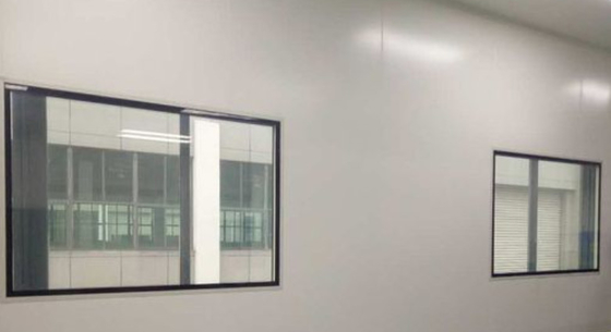 El alivio de presión fijó la observación limpia de cristal del laboratorio de la ventana