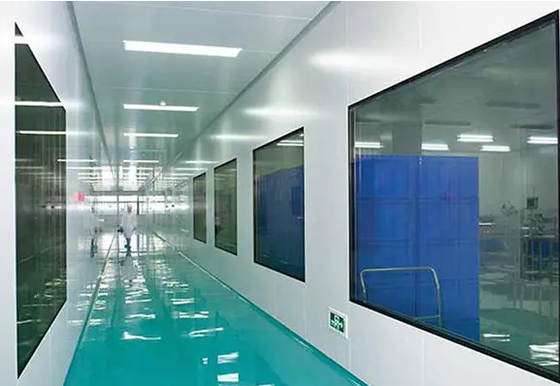 Sistema de cristal fijo del recinto limpio del grado de Pharma de la ventana del aislamiento sano