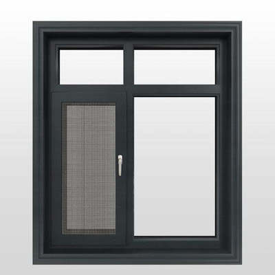 6063 puertas de Windows de la seguridad de la aleación de aluminio T5 modificaron resistente a los choques para requisitos particulares