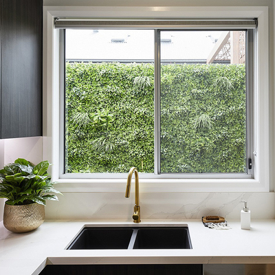 Ventana de desplazamiento de aluminio quebrada aislada la termal doble clara de la ventana de cristal