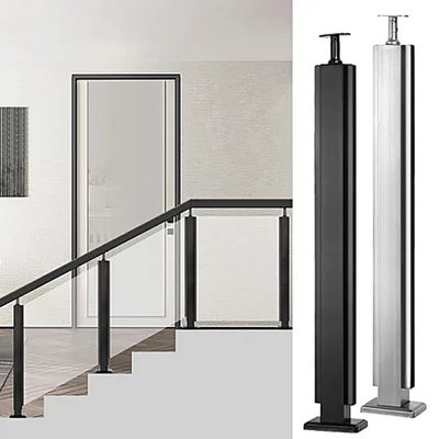 Verja de cristal moderada alta permeabilidad para la barandilla de cristal del balcón de la escalera