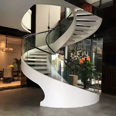 Verja de cristal moderada alta permeabilidad para la barandilla de cristal del balcón de la escalera