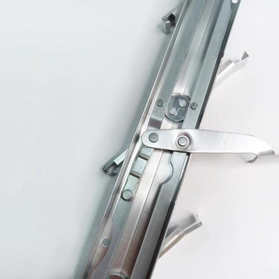 Solo mecanismo de aluminio de cristal moderado de la lumbrera para el obturador inclinable invisible