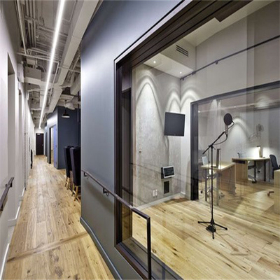 Paredes de división de cristal Frameless insonoras para la danza/el estudio de grabación