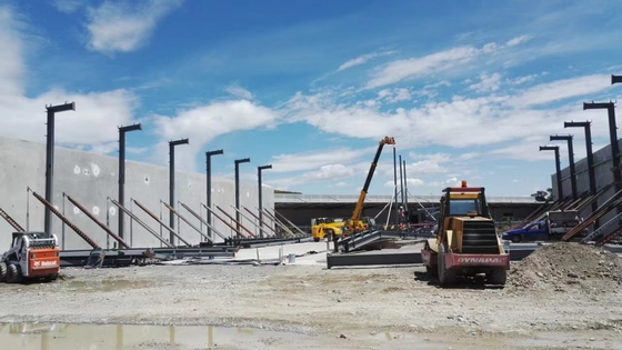El cinc cubierto/pintó apoyar de acero de Icf para la ayuda de la construcción de viviendas