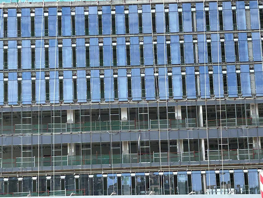 Ingeniería de cristal impermeable de la fachada del aislamiento sano hasta carga de viento 6.0kPa