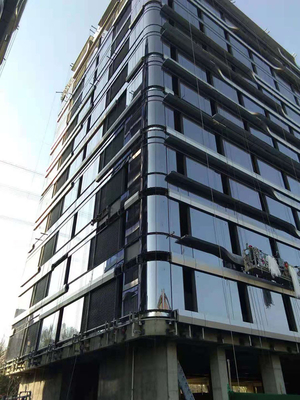 Ingeniería de cristal impermeable de la fachada del aislamiento sano hasta carga de viento 6.0kPa