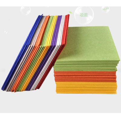 Los paneles de pared decorativos de bocadillo del sitio gráfico absorben el panel acústico del poliéster sano