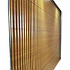 Puerta de garaje de aluminio de madera con barras de 1000 mm - 6000 mm de longitud