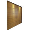 Puerta de garaje de aluminio de madera con barras de 1000 mm - 6000 mm de longitud