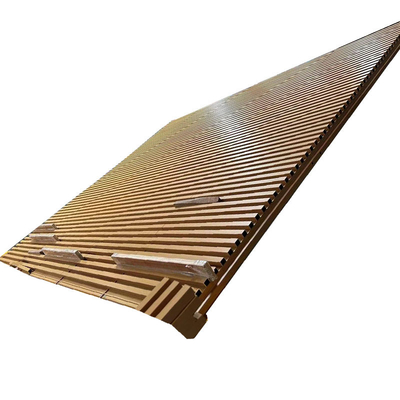 Puerta de garaje de aluminio de madera con barras de 1000 mm - 6000 mm de longitud
