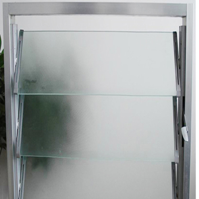 Ventana de vidrio congelado ajustable para el baño con función de privacidad de ventilación