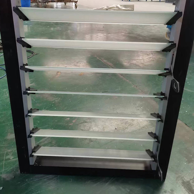 Ventanas de vidrio ajustable con paneles de vidrio templado para construcción de viviendas
