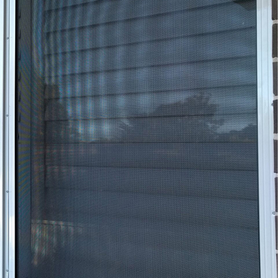 Ventanas de cristal ajustable con pantalla de acero inoxidable 304