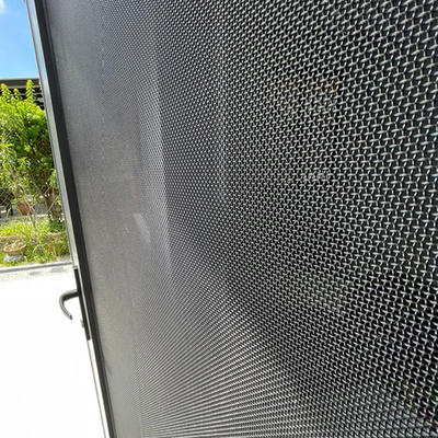 Cuadro de aluminio de acero inoxidable de pantalla de las puertas de pantalla con bisagras para edificios de viviendas