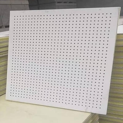 Júpso espejo caída en falso techo de azulejos con papel de papel cubierto de lado trasero y superficie