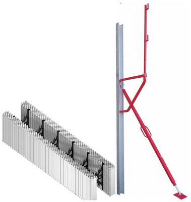 Estabilidad de la pared ICF Ajustable ICF apoya acero ICF Rejilla de pared