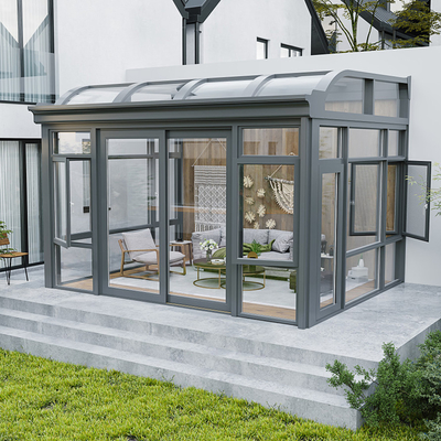 Crear un espacio al aire libre impresionante con una casa de cristal de aluminio a prueba de agua