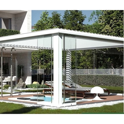 Tamaño personalizado Cuadro de aluminio Sala de sol de vidrio para ahorrar energía y disfrutar durante todo el año