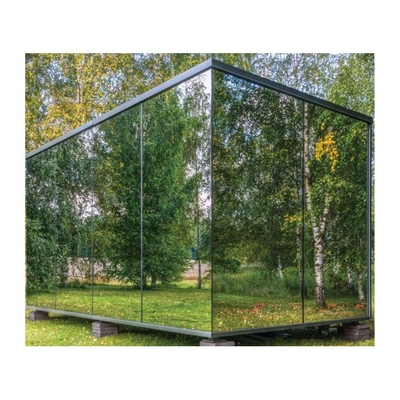 Invernadero de vidrio templado octogonal para jardinería ecológica y vida al aire libre