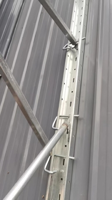 Estilo de diseño industrial andamios ajustables de acero para la construcción exterior