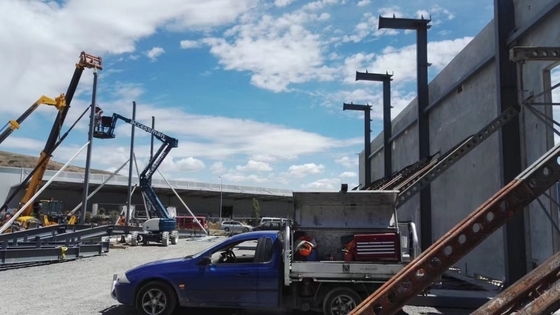 Estilo de diseño industrial andamios ajustables de acero para la construcción exterior