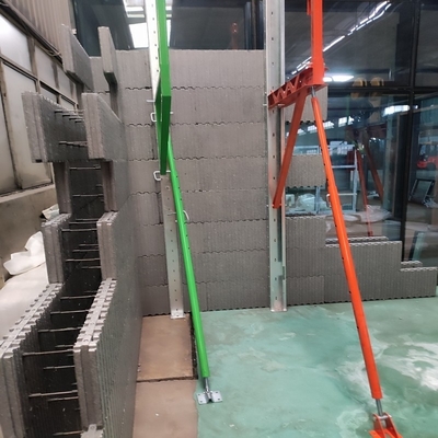 Formas de hormigón aislado EPS Construcción Bloques ICF Construcción de paredes Acero para la durabilidad
