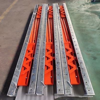 El sistema de frenado de pared ICF es un frenado de acero con frenados ajustables de longitud 3000 mm de espesor 2 mm