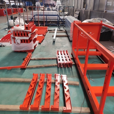 El sistema de frenado de pared ICF es un frenado de acero con frenados ajustables de longitud 3000 mm de espesor 2 mm