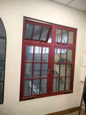 Puertas y ventanas de perfiles de aluminio personalizables para proyectos grandes