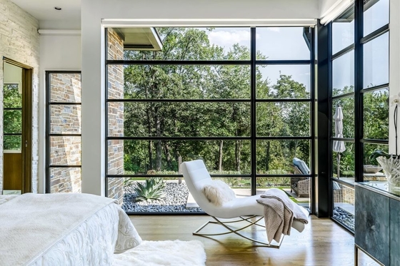 Ventanas de acero personalizables para diversos estilos arquitectónicos