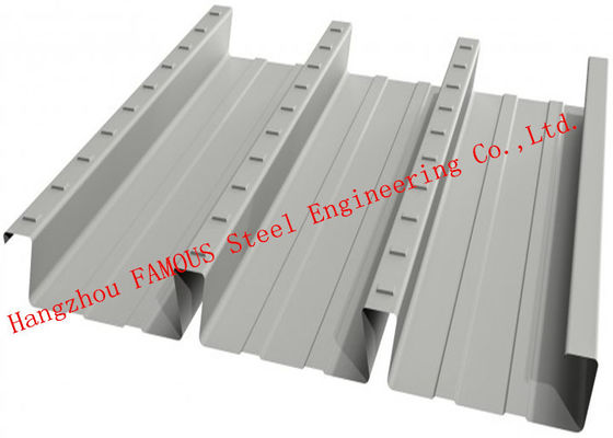 Decking galvanizado 0.8-1.5m m alternativo del metal Q345 de Bondek