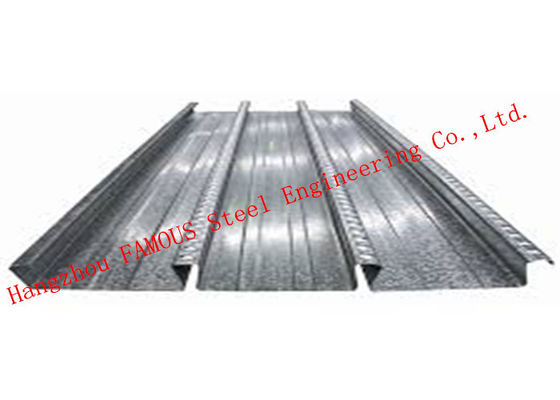 Decking galvanizado 0.8-1.5m m alternativo del metal Q345 de Bondek