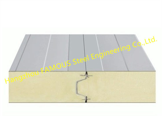 Los paneles de pared de bocadillo de la PU 150m m 200m m con la retención excelente del lustre