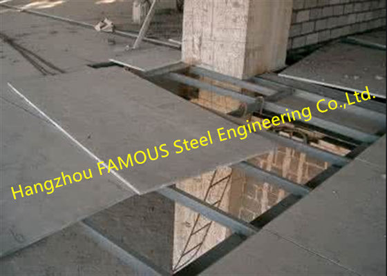 Grey Fiber Reinforced Cement Board a prueba de humedad, tablero de alta densidad del cemento de la fibra de 3.5m m