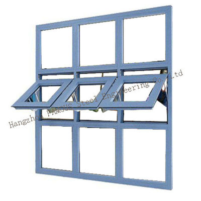 Ventana de cristal de aluminio de la sala de estar 1.4m m, toldo de aluminio Windows de 2.0m m