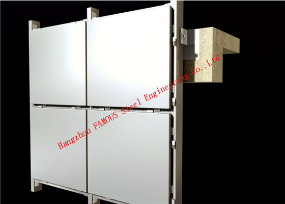 Revestimiento de aluminio estándar del metal del AU NZ, revestimiento externo de la pared del metal de 6m m