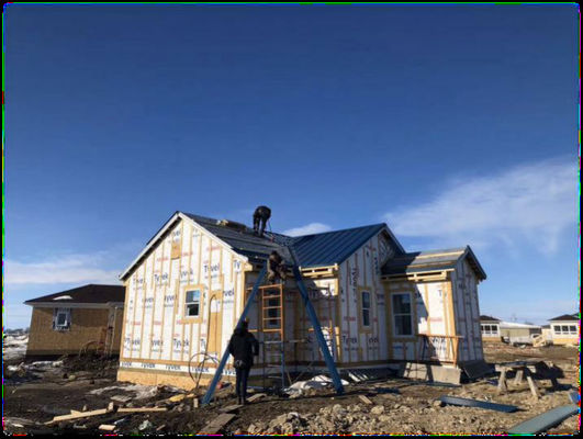 Equipos residenciales de la casa de marco de acero del EN 1090-2-2018, Q235B Kit Homes de acero modular