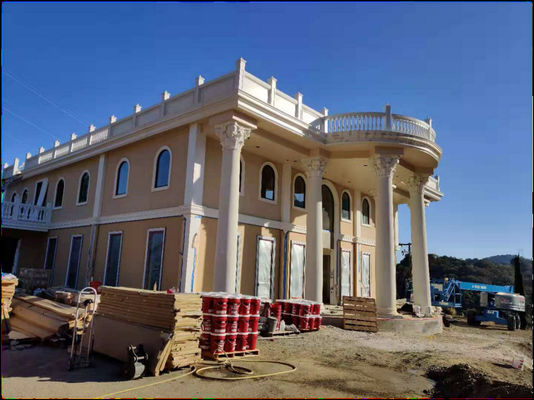 Equipos residenciales de la casa de marco de acero del EN 1090-2-2018, Q235B Kit Homes de acero modular