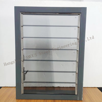 Tormenta exterior de aluminio Windows, ventana de aluminio de T5 T6 de la lumbrera 6063