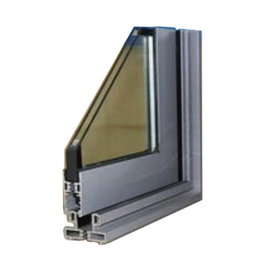 ISO3834 6000 perfiles del marco de ventana de aluminio de la serie T6