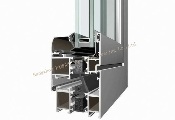 perfiles del marco de ventana de aluminio de 0.5-5.0m m