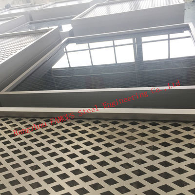 ventana de vidrio de aluminio del marco de 6m m 12A 6m m