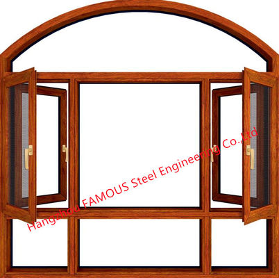 AS2047 fijó las puertas de aluminio de Windows con las pantallas de seguridad de la atenuación