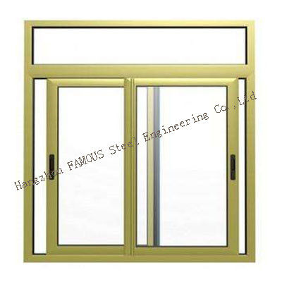 AS2047 esmaltó la ventana de vidrio de aluminio del marco balancea estilo abierto