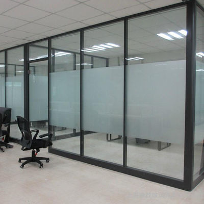 Grueso moderado acústico de las paredes de división de cristal del marco estrecho 12m m