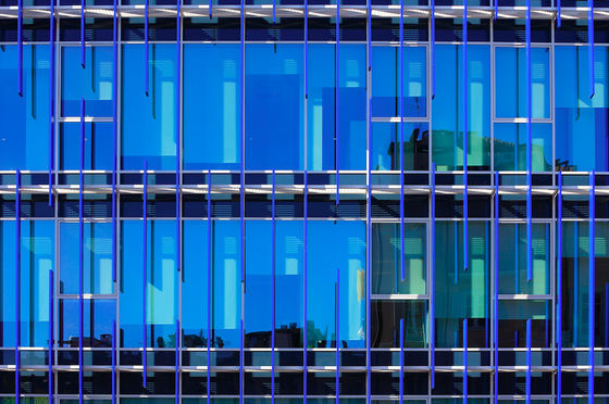 Pared de cortina fotovoltaica de cristal del picovoltio de las fachadas de cristal fotovoltaicas solares