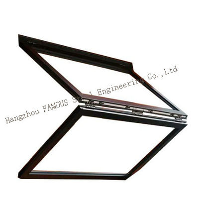 Radiación térmica de aluminio de cristal de Windows del marco del oscilación del cargamento del fuerte viento